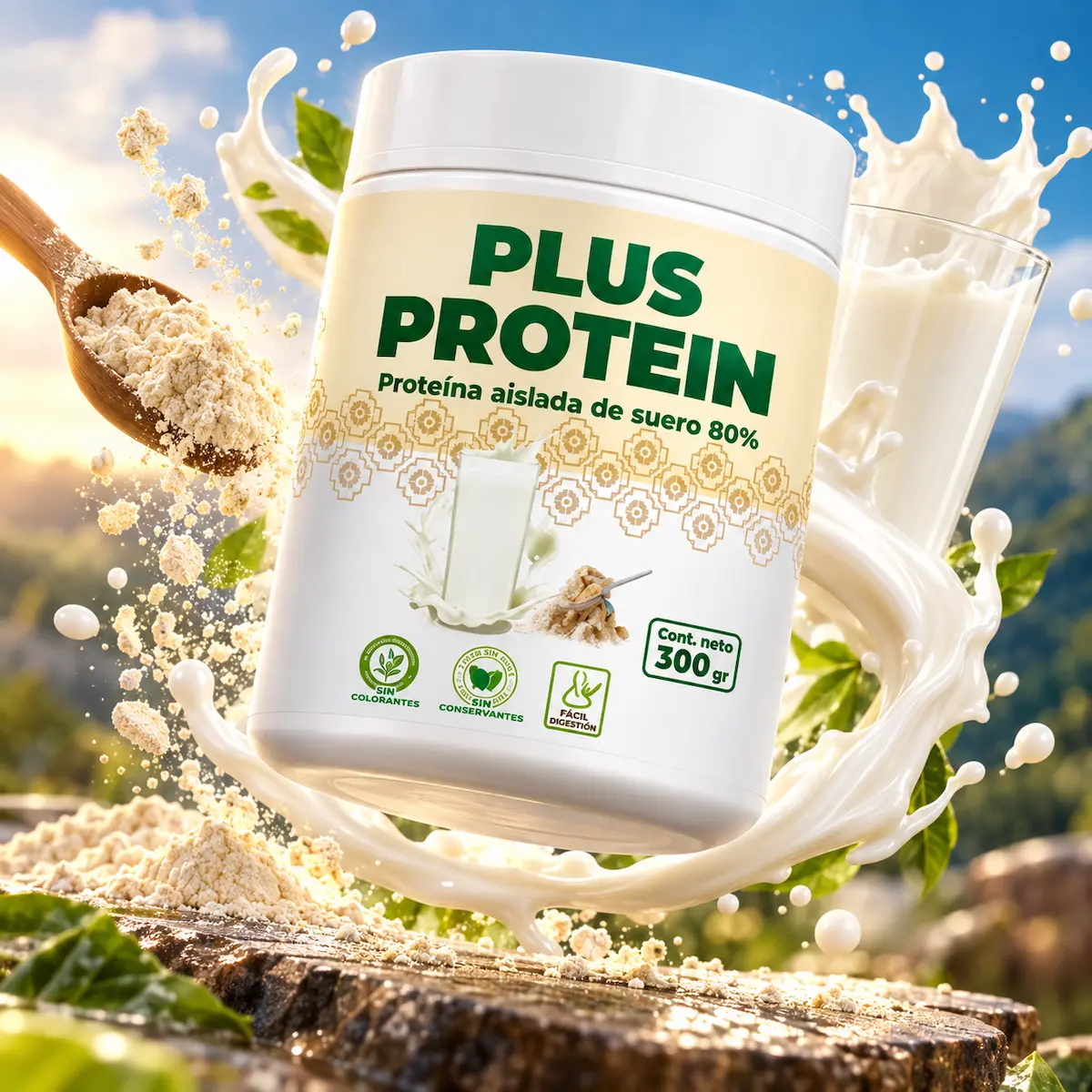 Plus Protein · Proteína de suero y albúmina | Nativa Plus Protein, proteína aislada de suero con albúmina de huevo y calostro