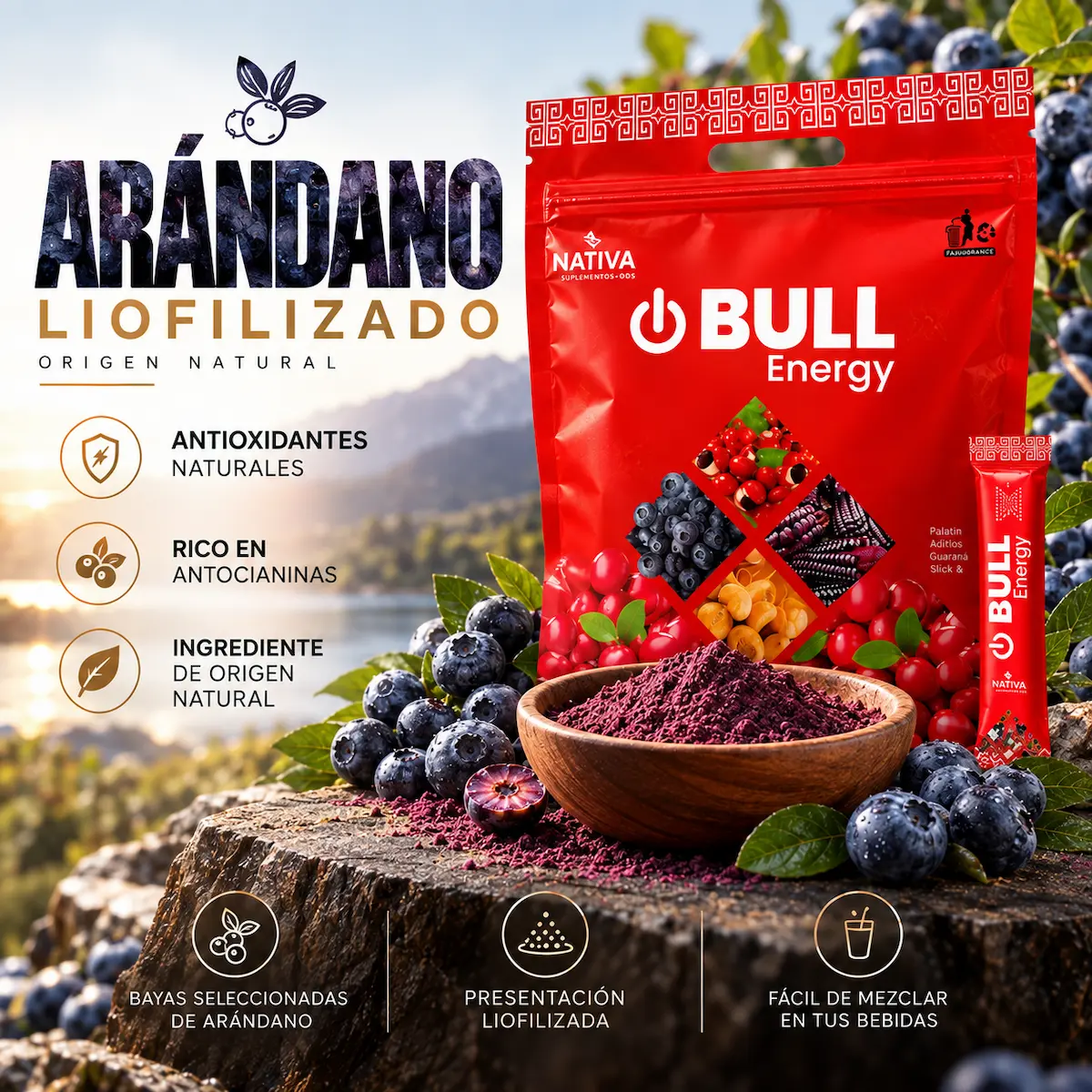 Arándanos declarados en BULL