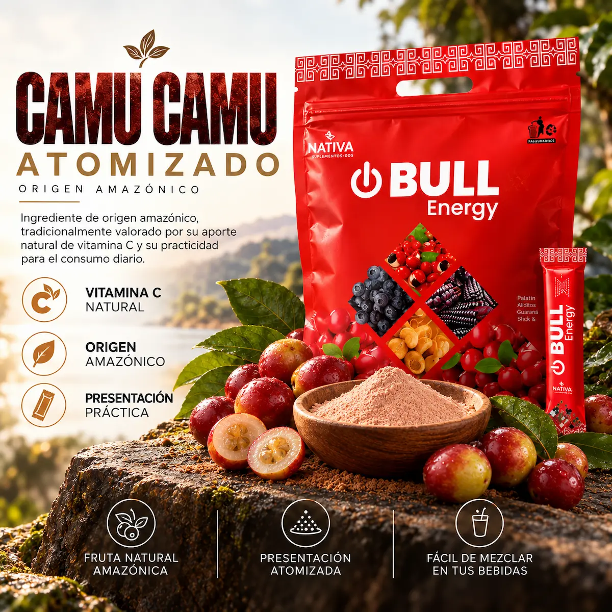 Camu camu declarado en BULL