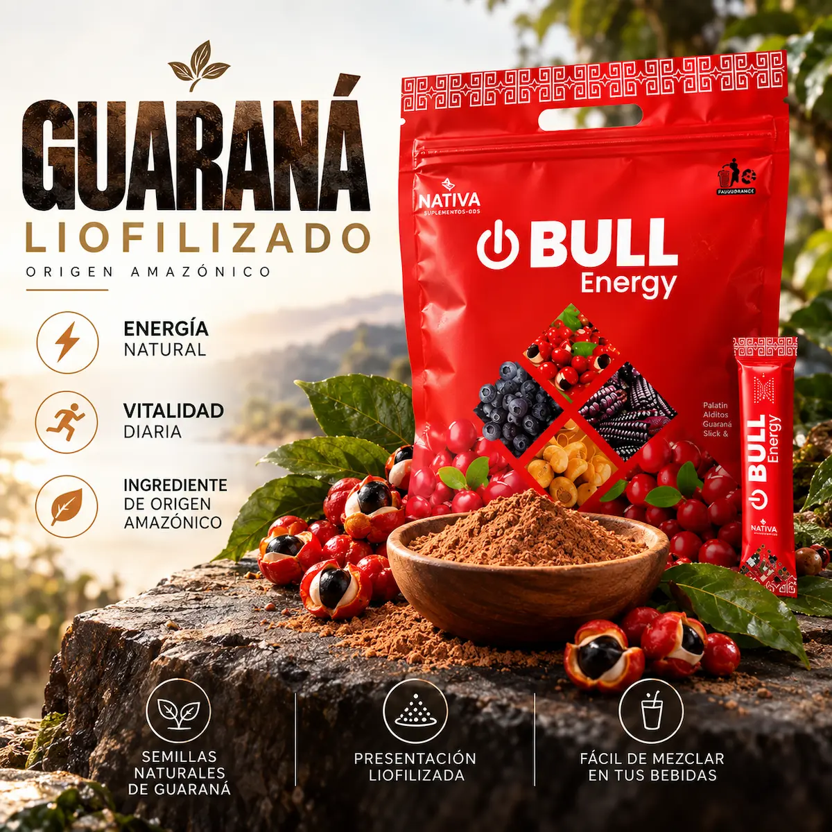 Guaraná declarado en BULL