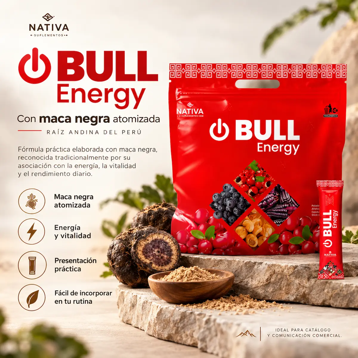 Maca negra declarada en BULL