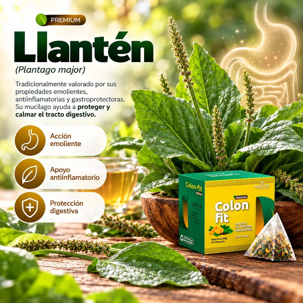 Llantén declarada en Colon Fit