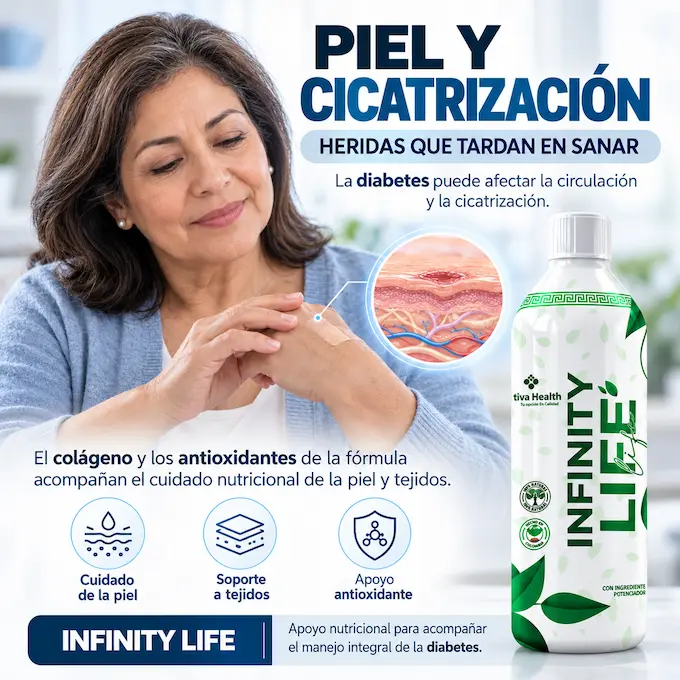 Envejecimiento cutáneo y elasticidad de la piel: coadyuvante Infinity Life