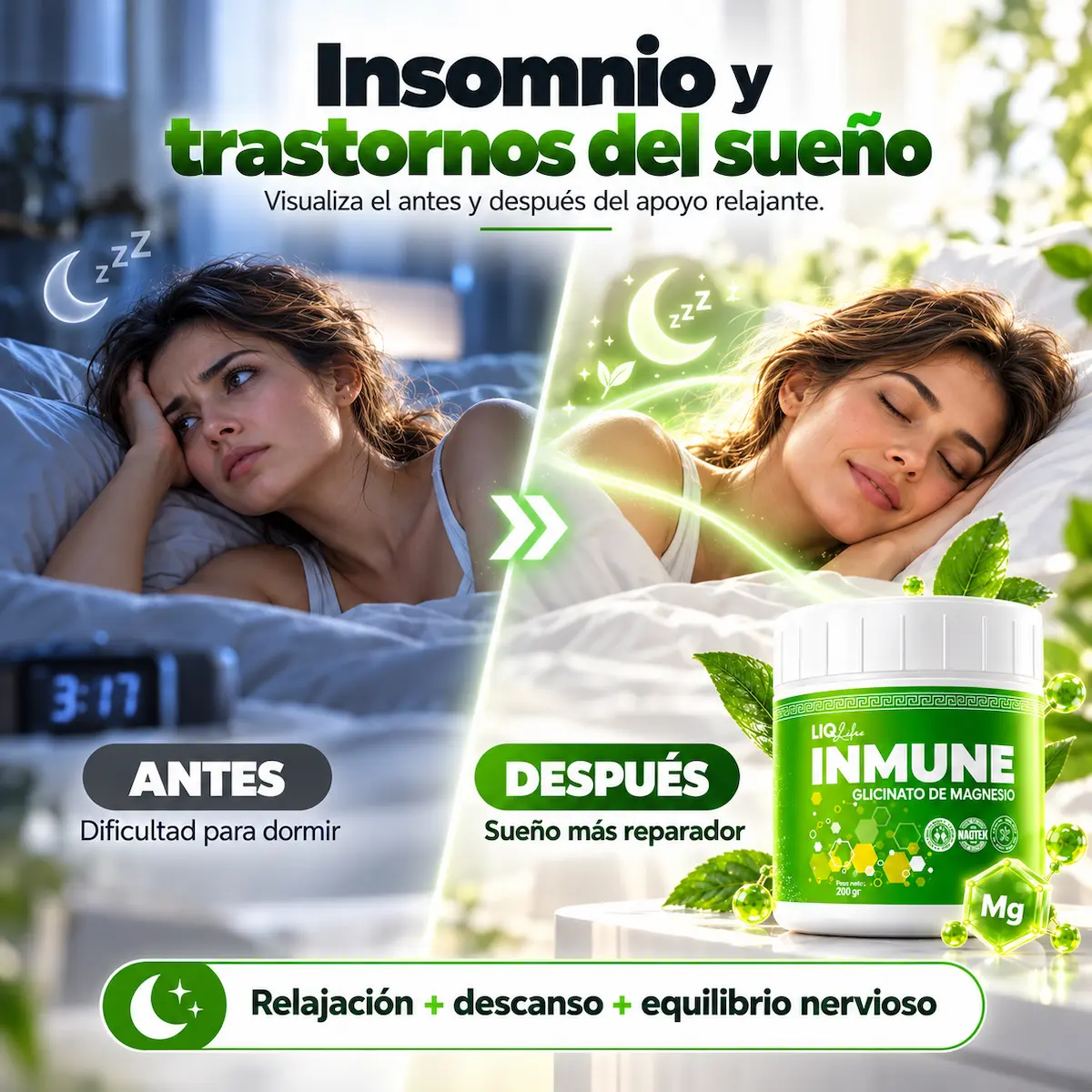 Sueño y descanso reparador: contexto informativo de Inmune