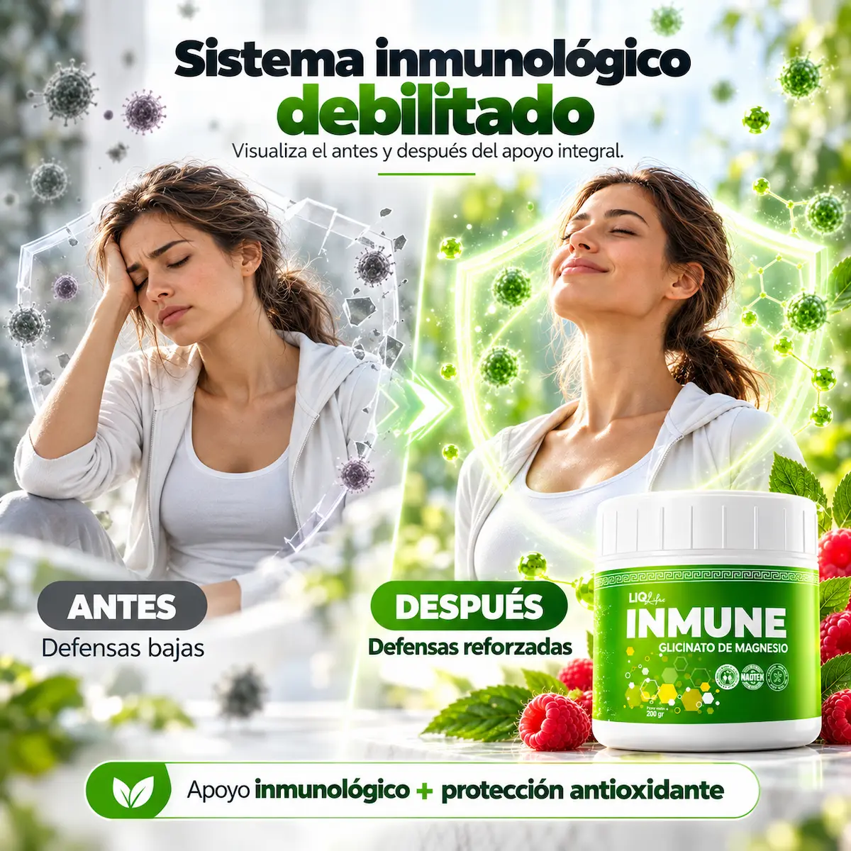 Sistema inmunológico y hábitos: contexto informativo de Inmune