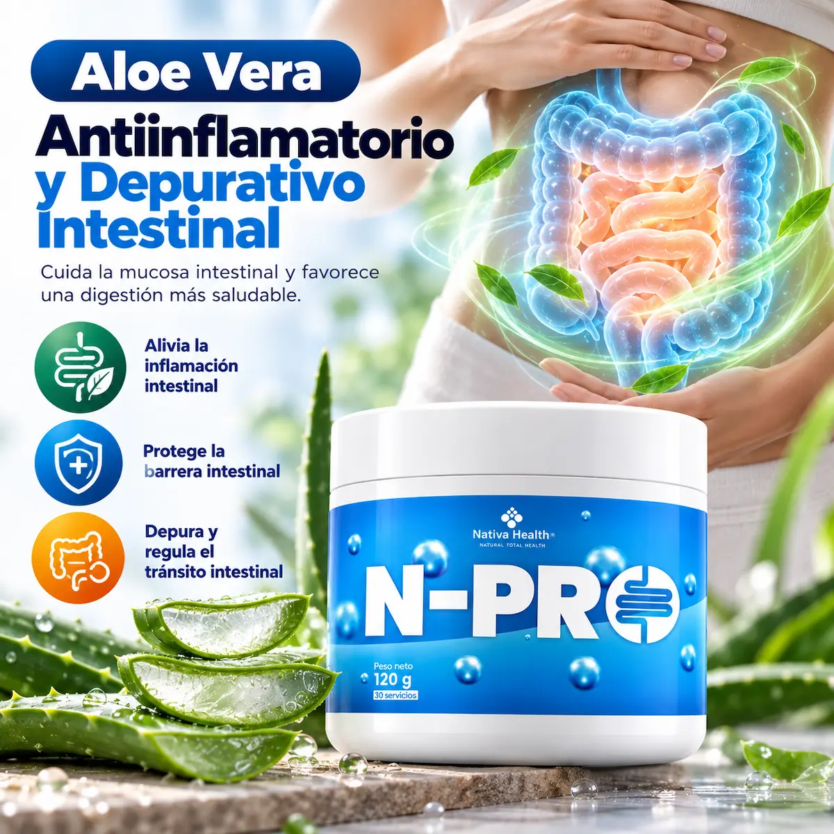 Aloe vera declarado en N-Pro