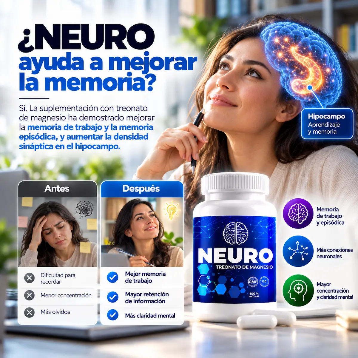 Memoria y aprendizaje en NEURO