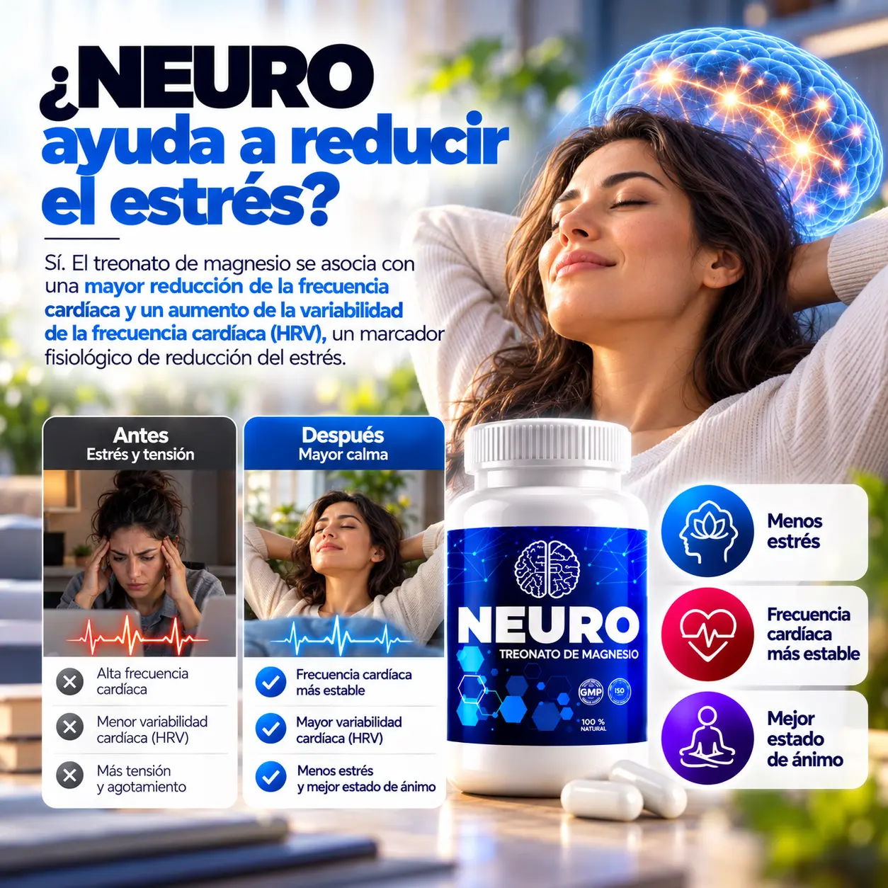 Estrés y estado de ánimo en NEURO