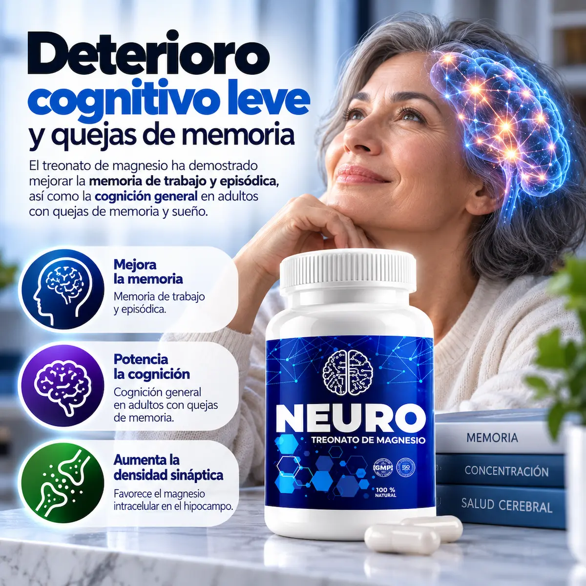 Memoria y quejas cognitivas en NEURO
