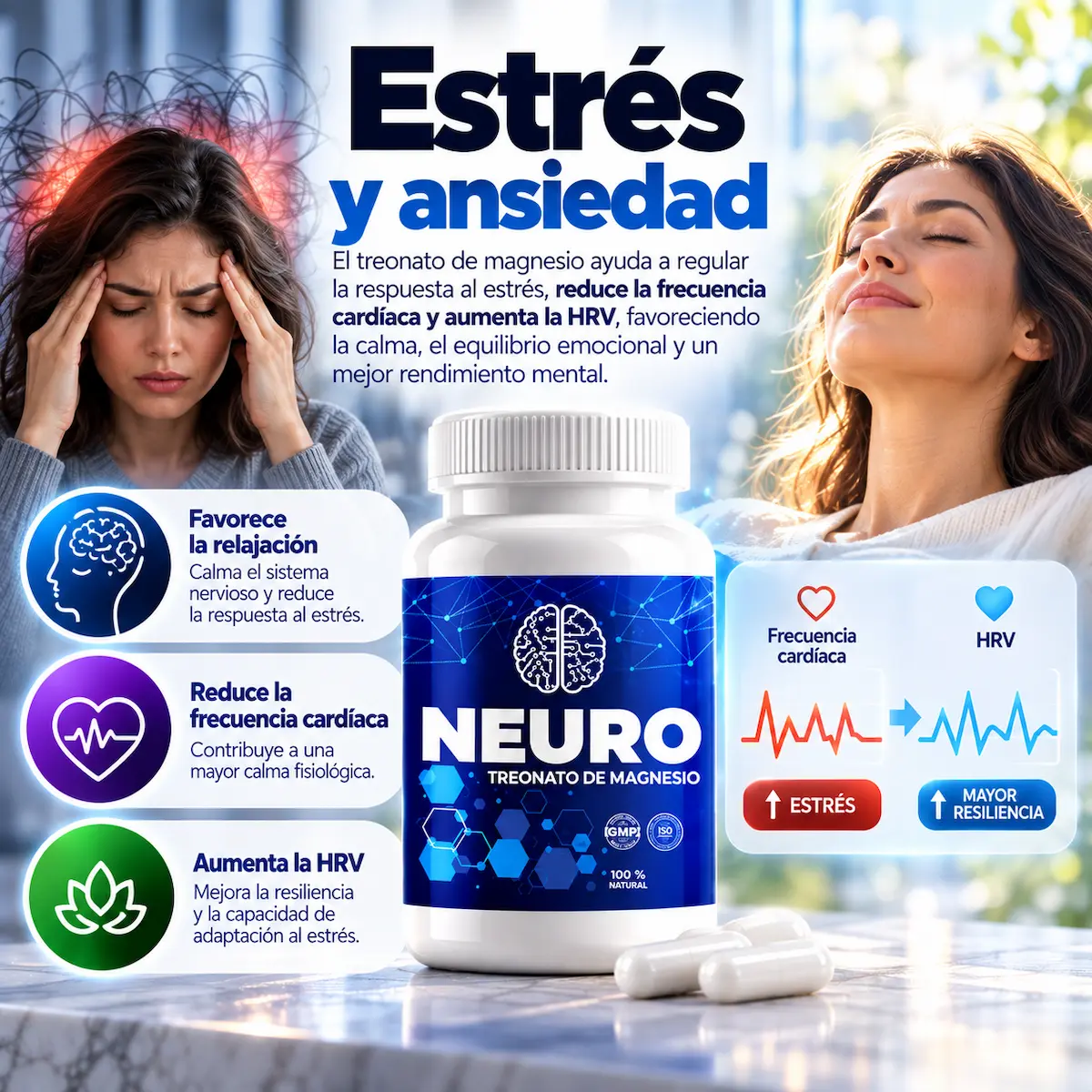 Estrés y ansiedad en NEURO