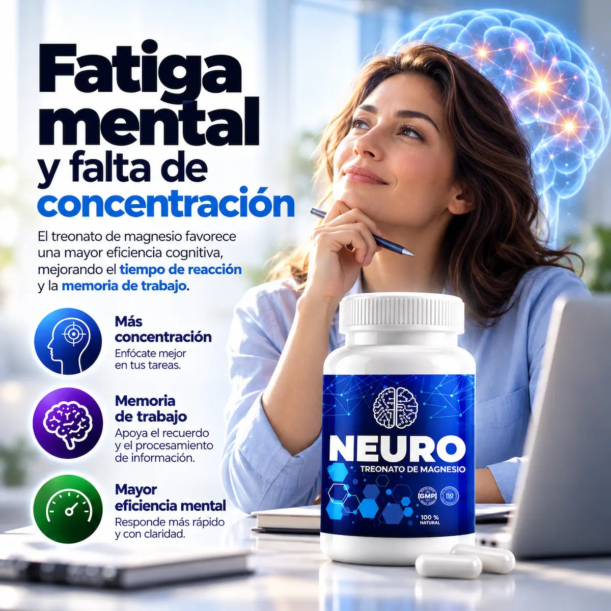 Concentración y fatiga mental en NEURO