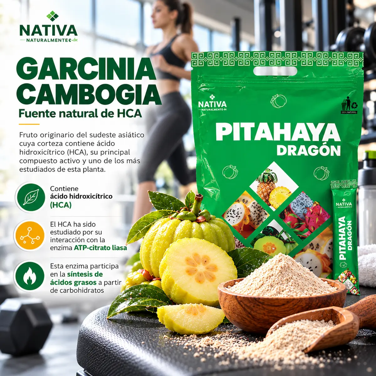 Vitamina C y biotina declaradas en la fórmula de Pitahaya Dragón