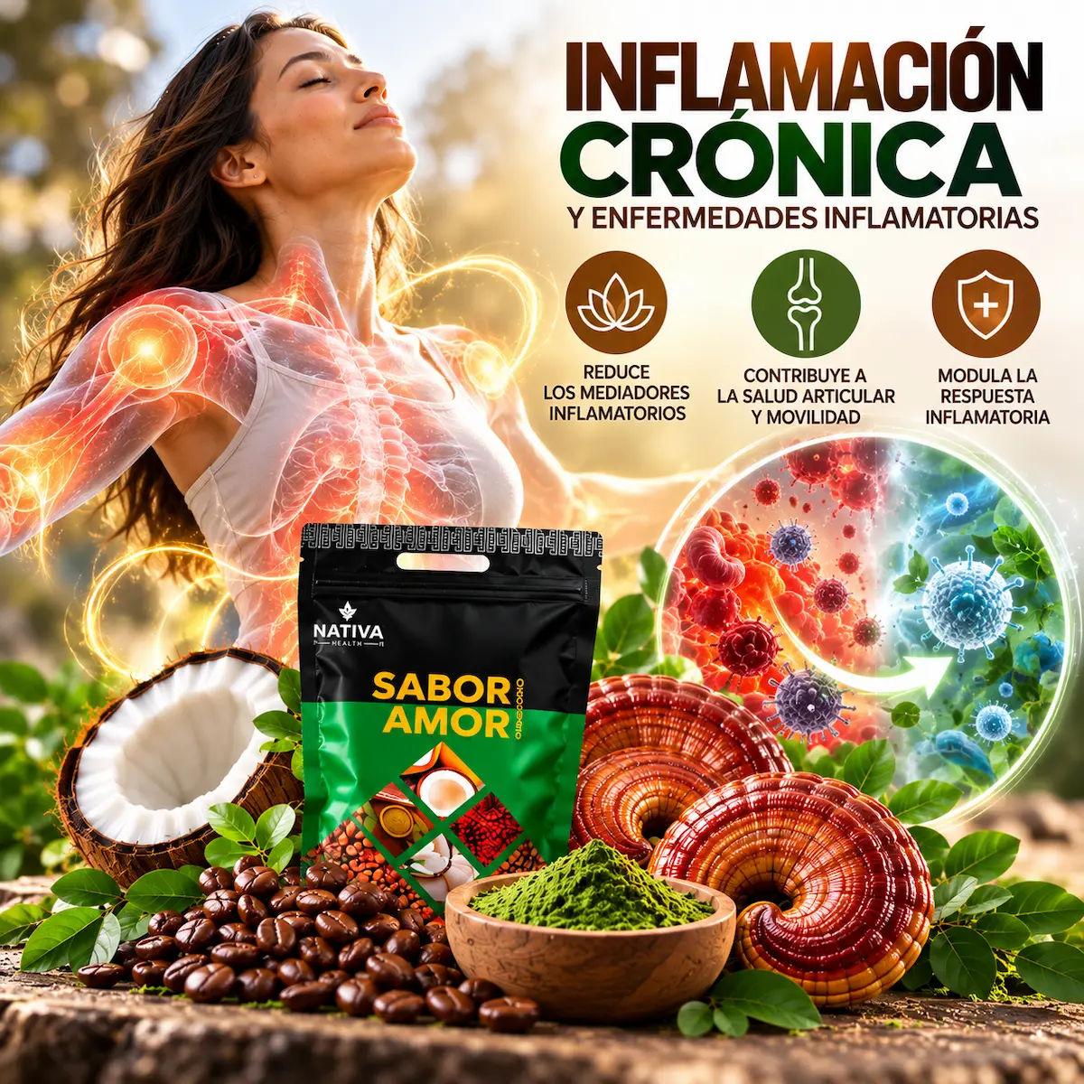 Inflamación: contexto educativo en SABOR-AMOR