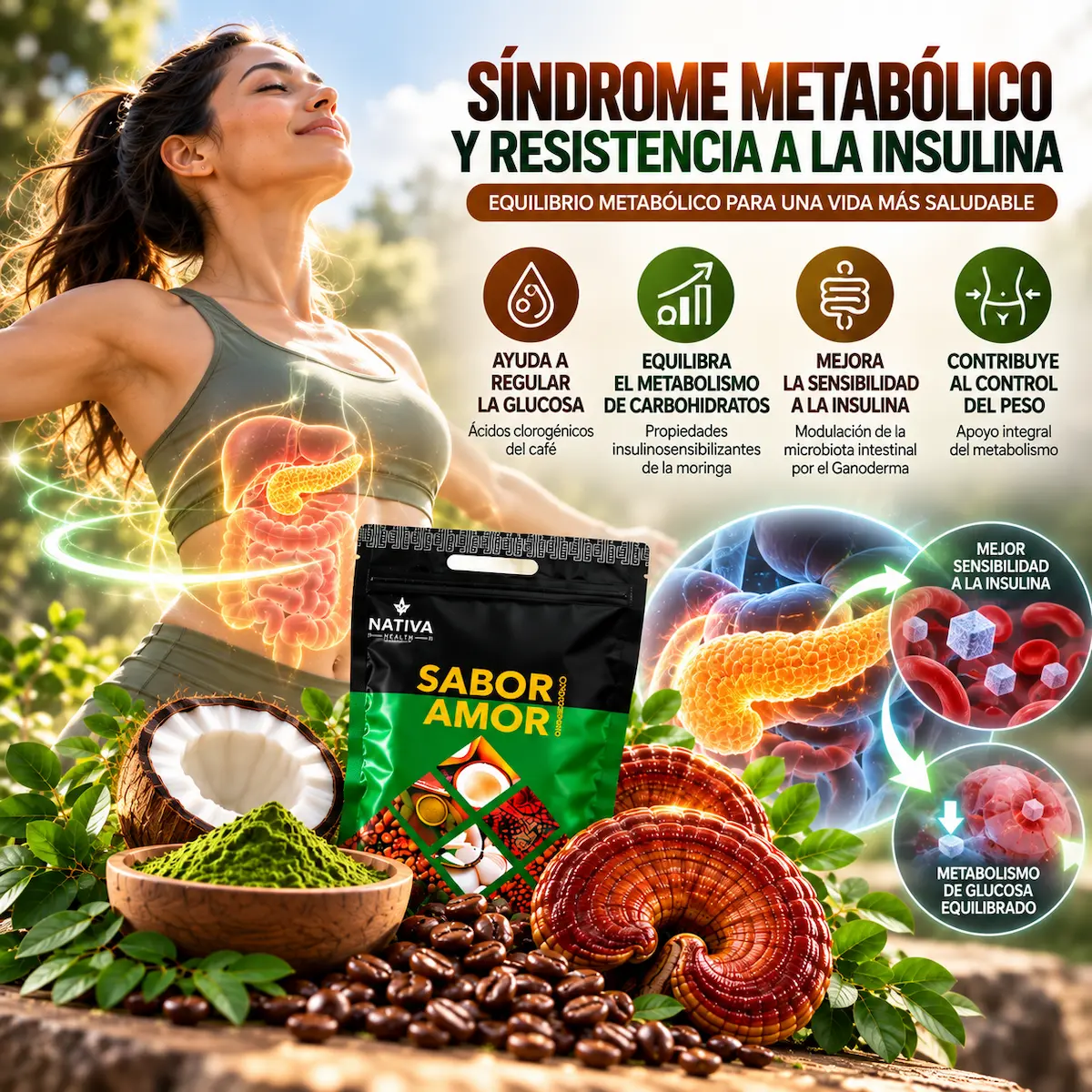 Salud metabólica en SABOR-AMOR