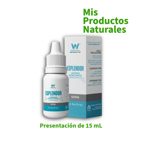 Esplendor Ocular – gotas naturales para hidratar, refrescar y relajar la vista