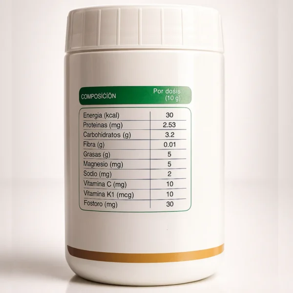 Colágeno Doble Hidrolizado Nutrimundo en frasco de 330 gramos con sabor a frutos rojos