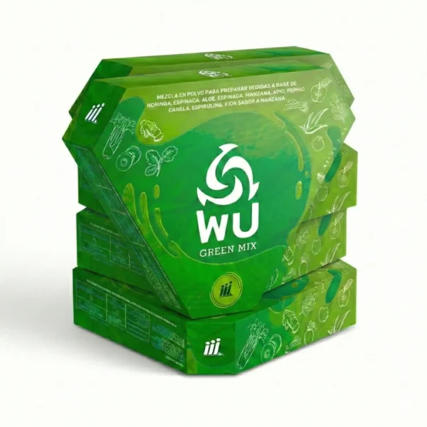 WU Green Mix Legacy 5 cajas 150 sticks jugo verde en polvo precio
