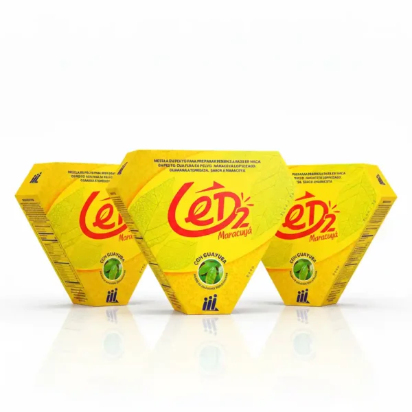 LED 2 Energy Legacy 3 cajas 90 sticks enfoque creatividad guayusa vitamina B12