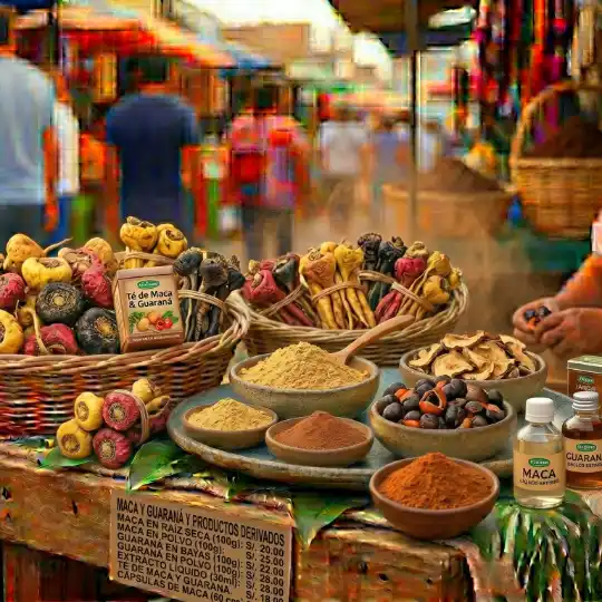 Maca Granada Arándanos