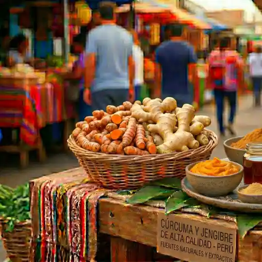 Cúrcuma y Jengibre