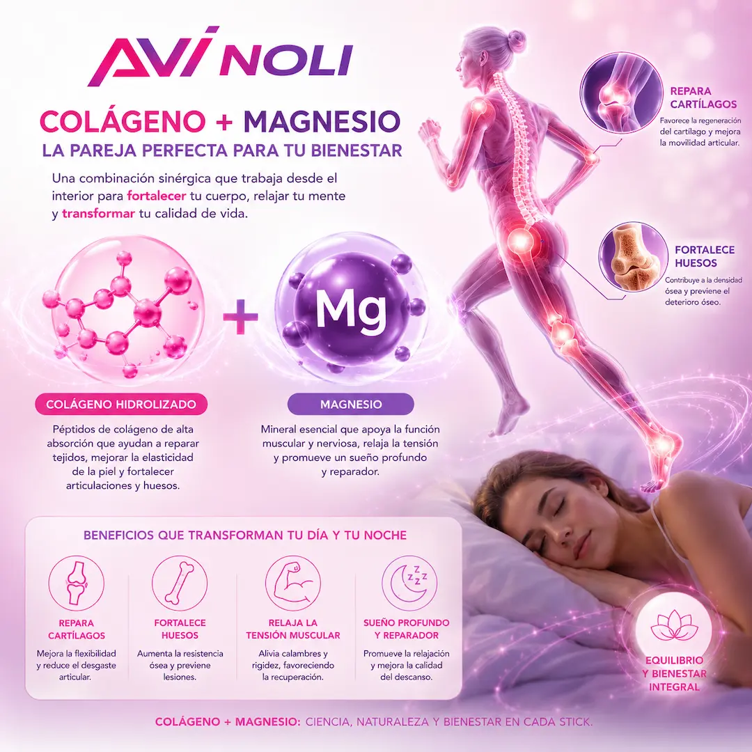 Colágeno y Magnesio – reparación articular