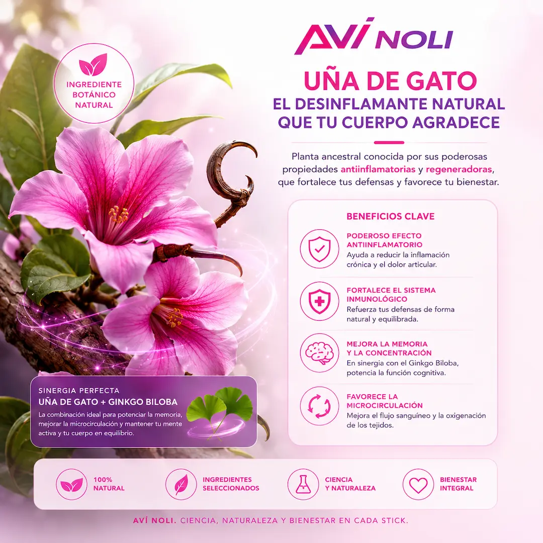 Uña de Gato – desinflamante natural