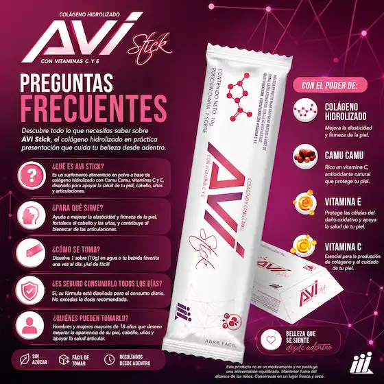 Colágeno Hidrolizado Camu Camu AVI LEGACY