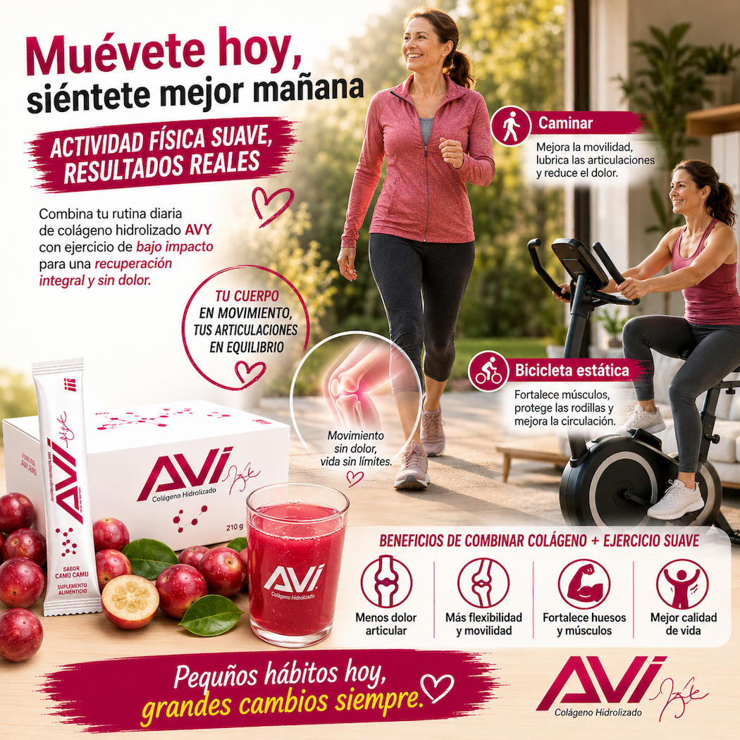 Mujer realizando ejercicios suaves para fortalecer las rodillas