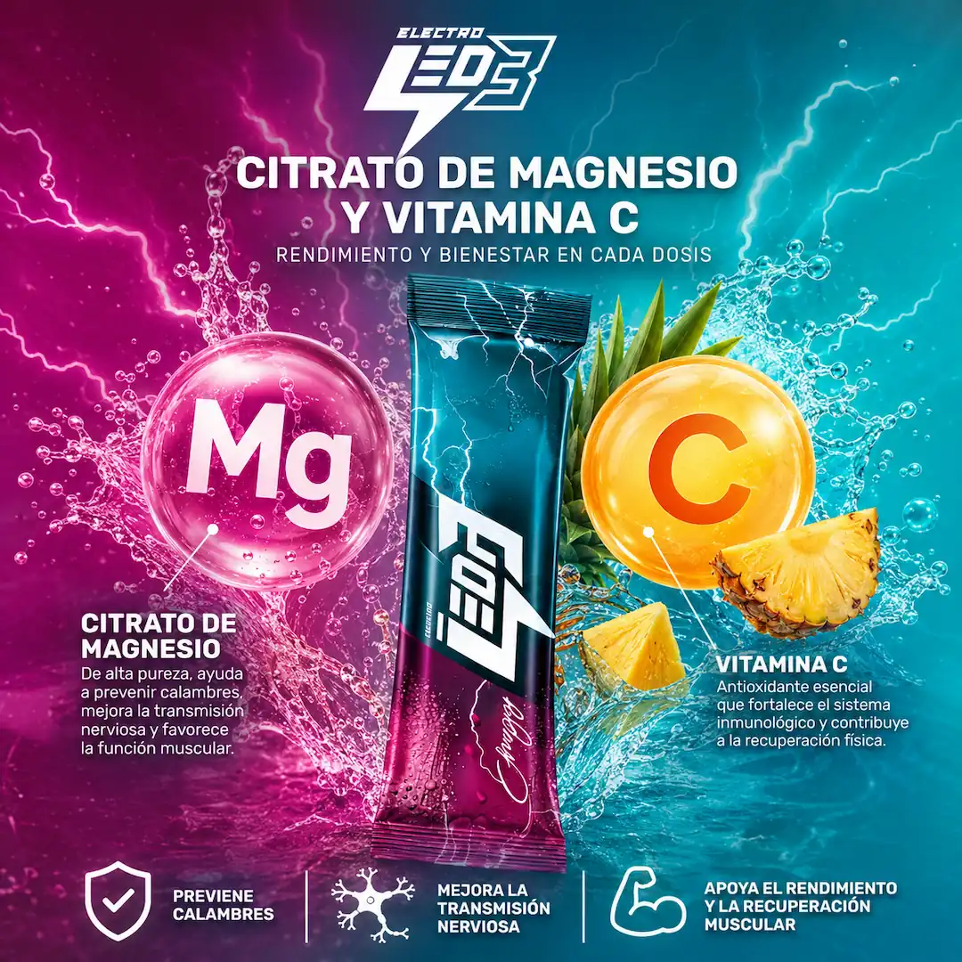 Citrato de Magnesio y Vitamina C – equilibrio neuromuscular
