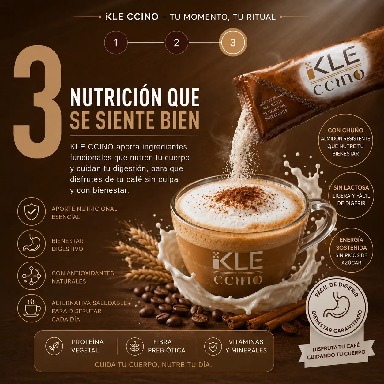 Nutrición y bienestar digestivo con KLE CCINO