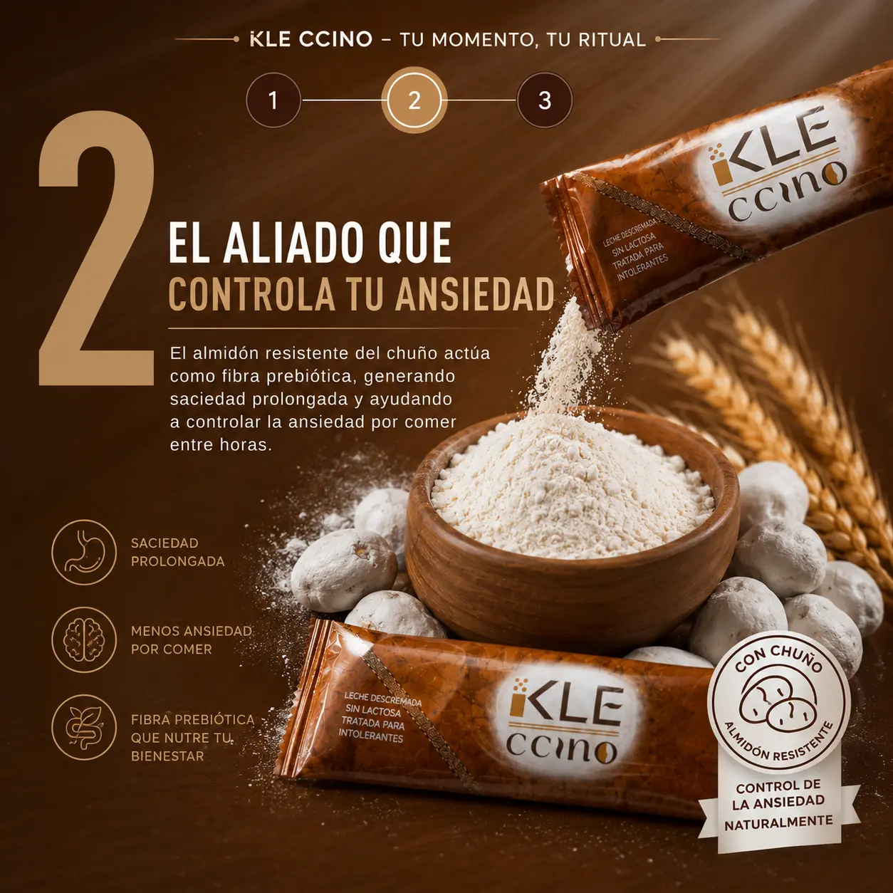 Saciedad y control del apetito con KLE CCINO