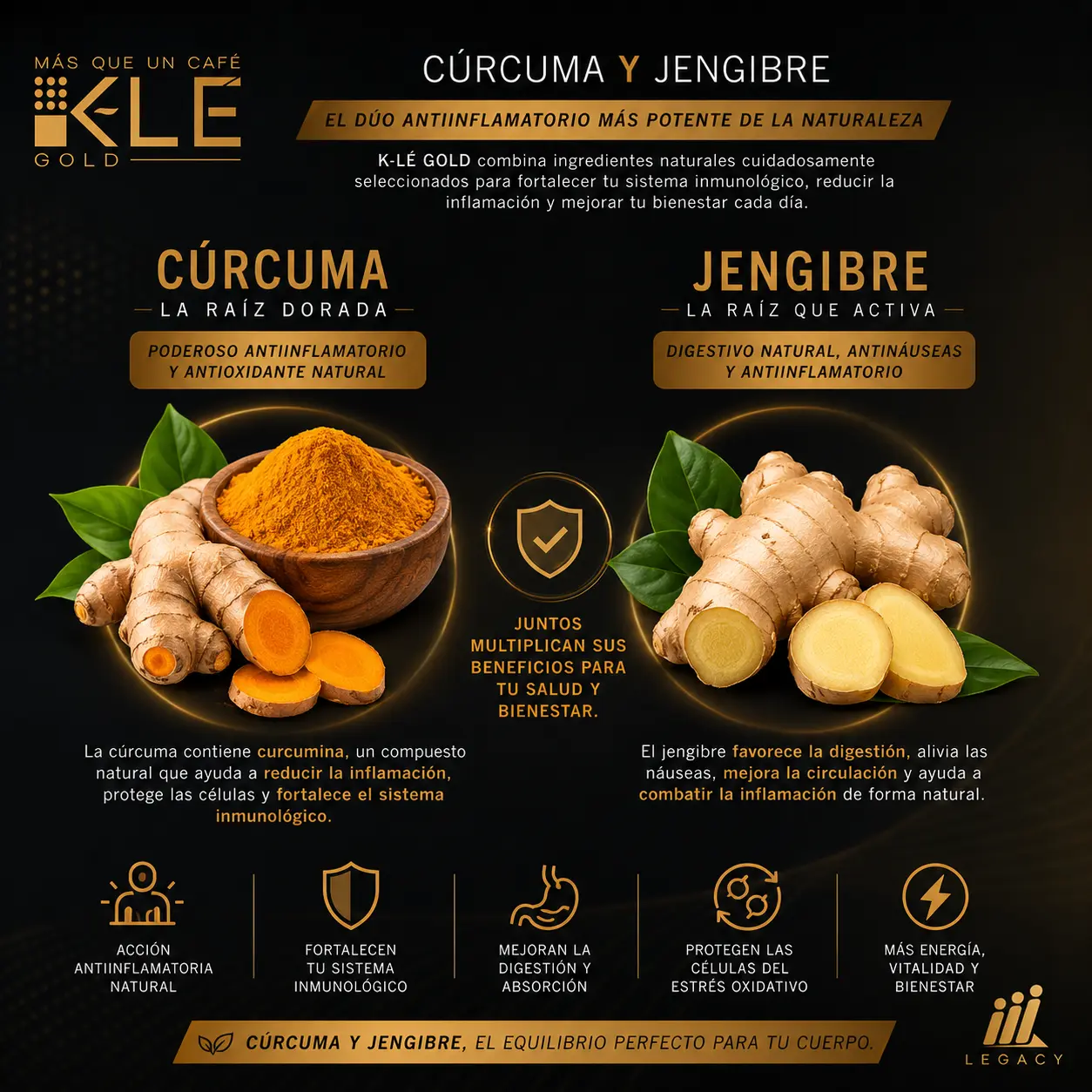 Cúrcuma y Jengibre – dúo antiinflamatorio natural