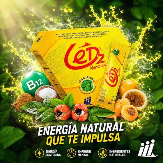 LED 2 Energy LEGACY Bebida Energizante Natural