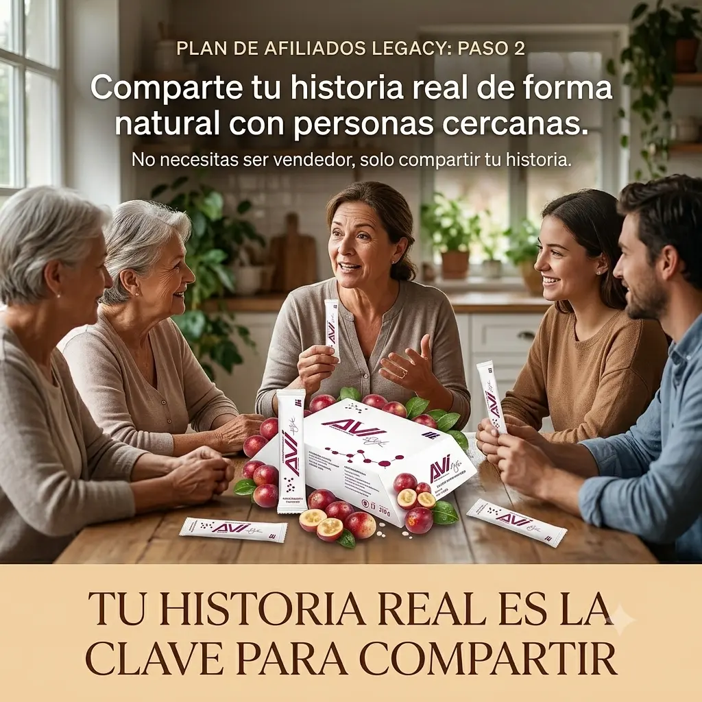 Compartir el Colágeno Avi con amigos y familiares