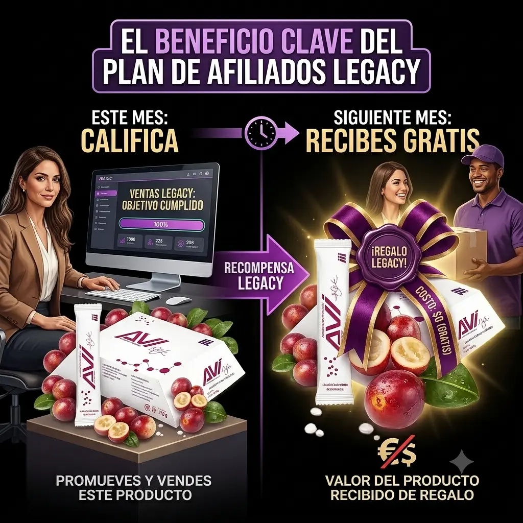 Recibir 5 cajas de Colágeno Avi gratis al mes siguiente