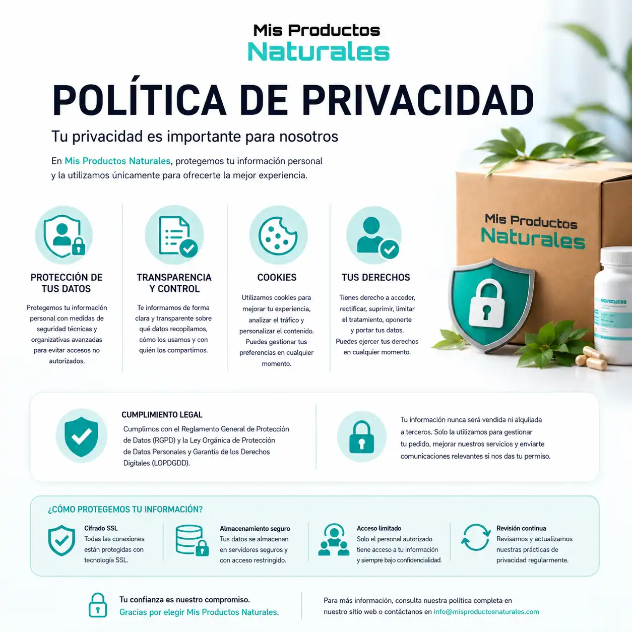 Política de privacidad de datos personales en LEGACY – Protección de datos en Perú