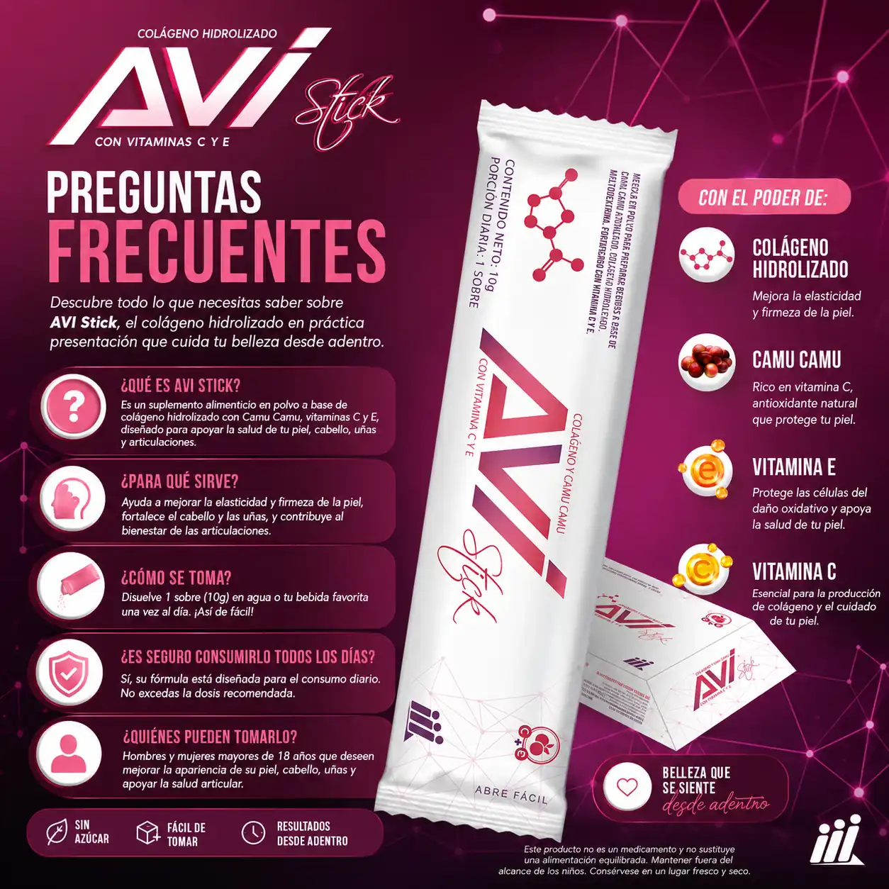 Colágeno avi para que sirve – preguntas frecuentes sobre el suplemento