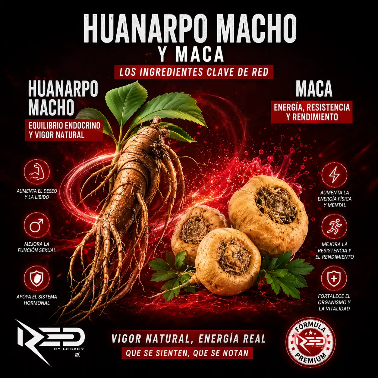 Huanarpo y Maca – energizantes andinos para el vigor