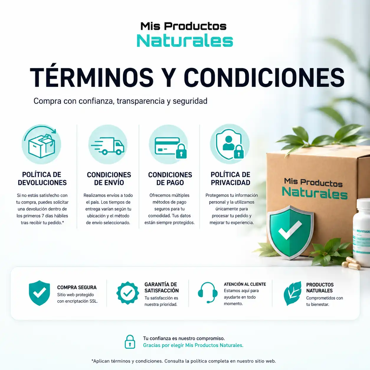 Términos y condiciones compras online en LEGACY – Política de devoluciones y envíos