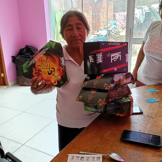 María G. · colágeno hidrolizado antes y después con LEGACY
