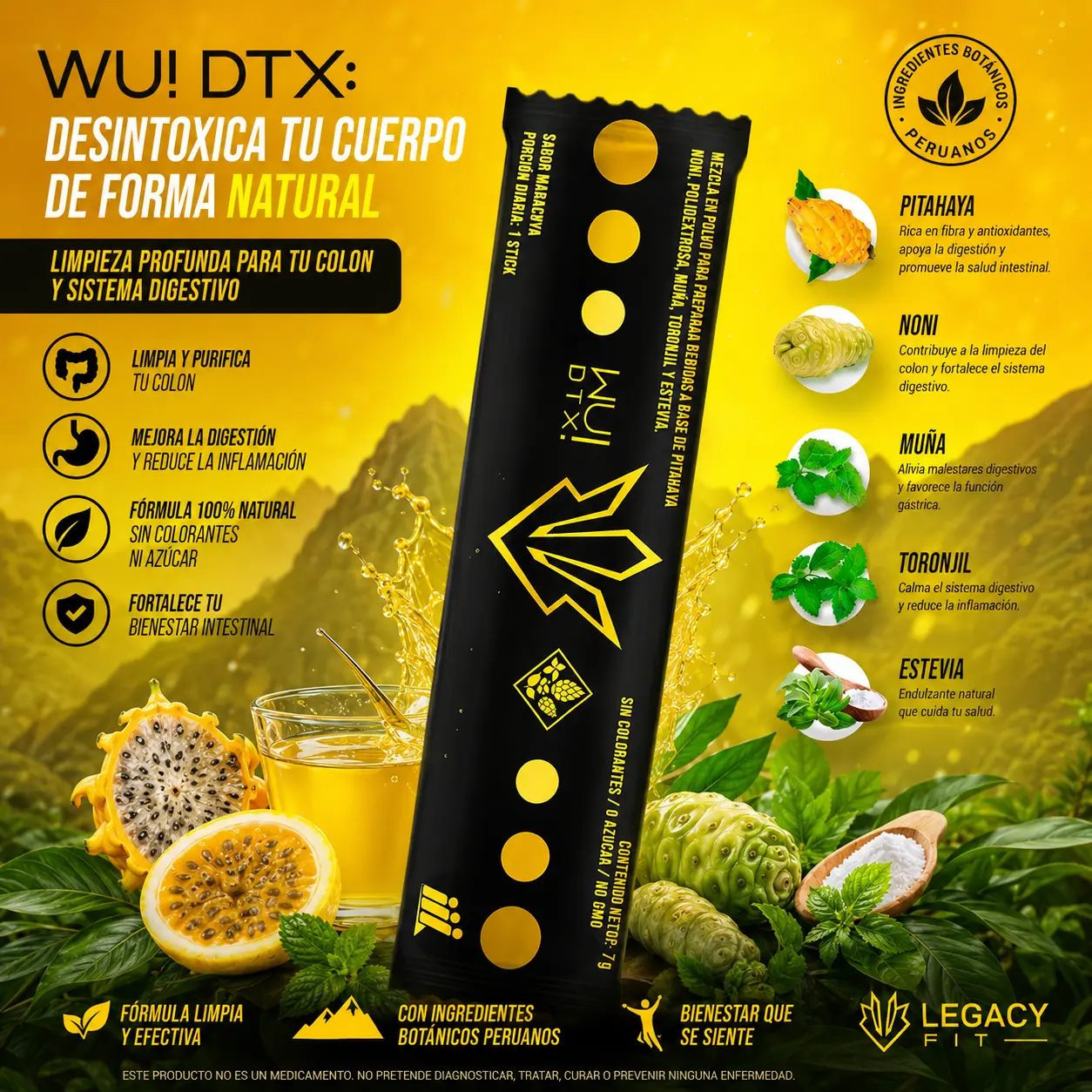 Desintoxicar el organismo naturalmente con WU! DTX